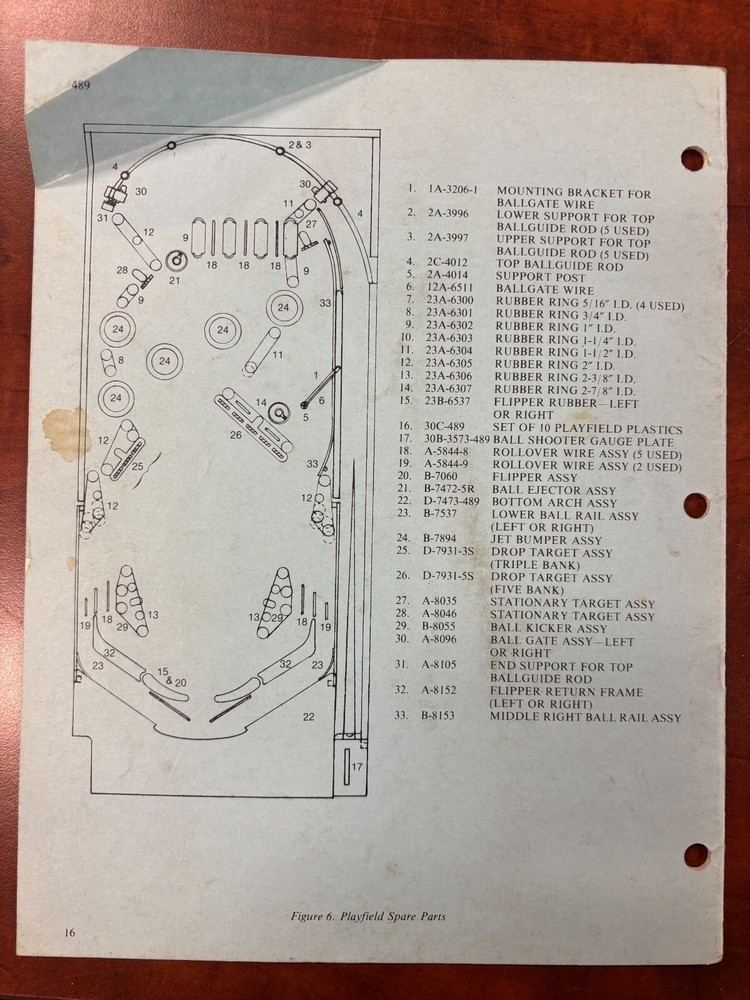 ORIGINAL-WILLIAMS-TIME WARP-INSTALLATION & OPERATIONS-ADJUSTMENTS HANDBOOK