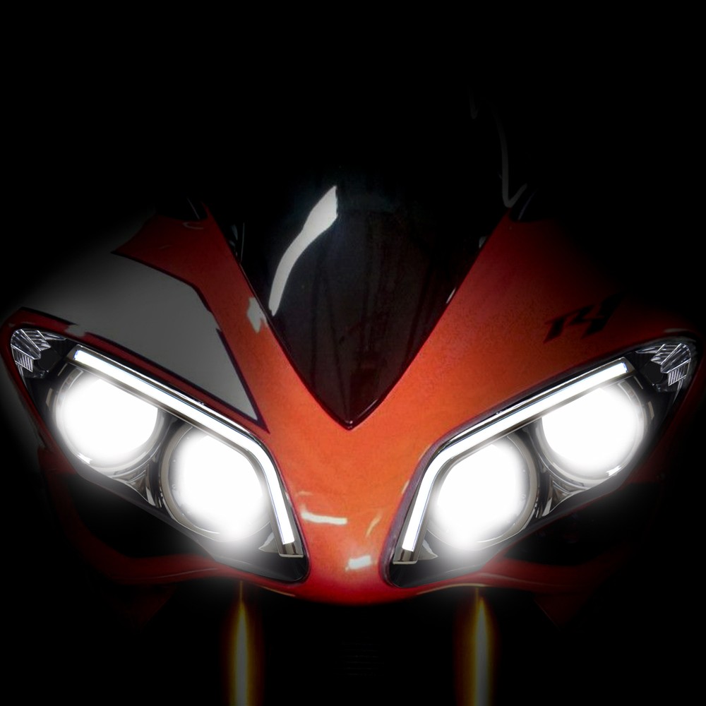 KT LED Headlight for Yamaha YZF R1 2007-2008