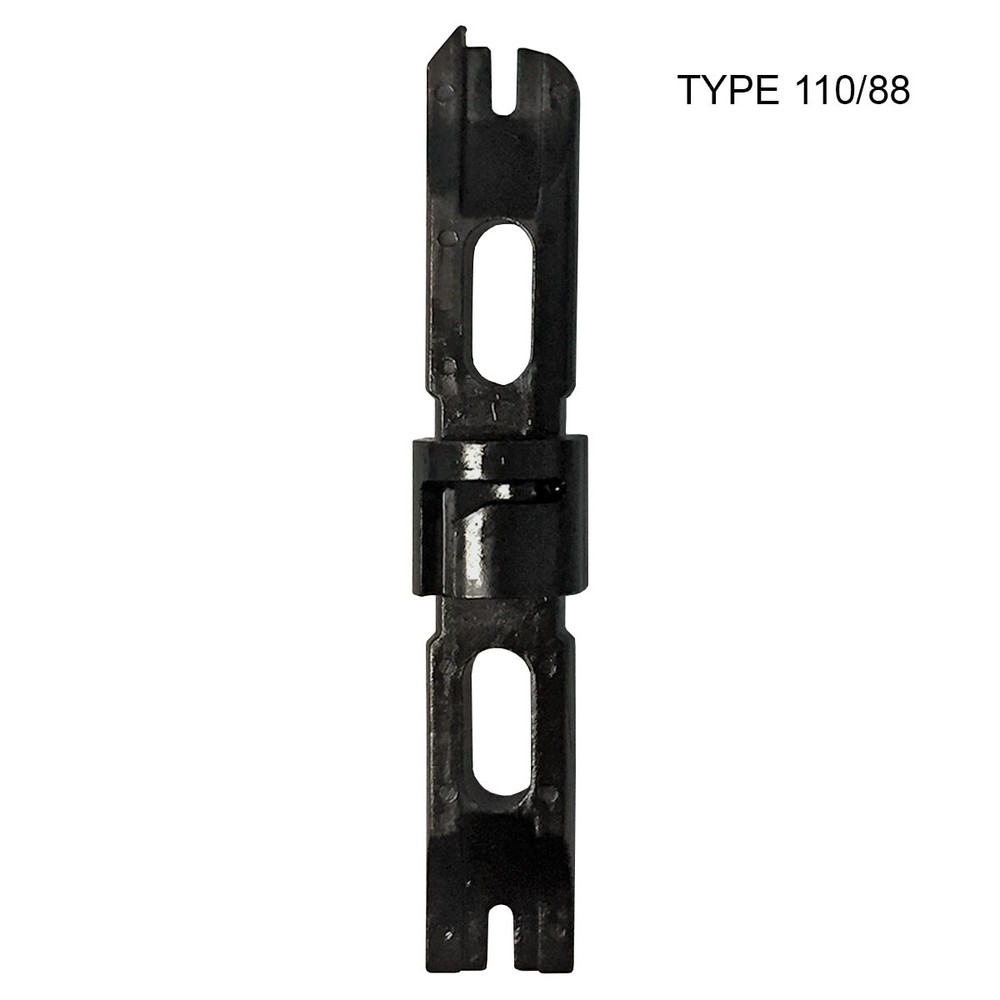 Impact Punch Down Tool with Type 110/88 Blade for Patch Panels, Keystone Jacks