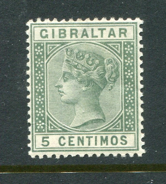 Gibraltar #29 Victoria 5 C. [Mint Hinged]