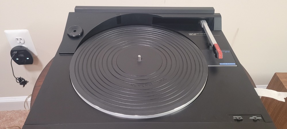 Sansui P-L51 Computerized Linear Tracking Turntable Automatic with New Stylus.