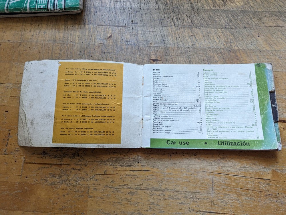 Simca 1301 & 1501 Handbook