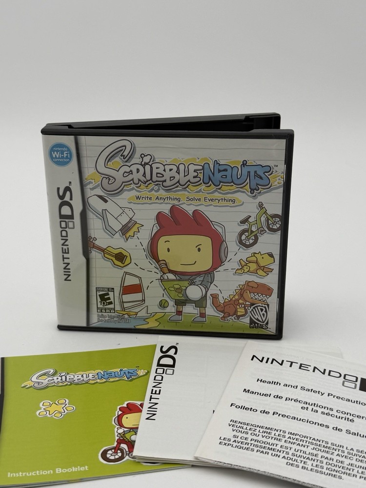 Scribblenauts Write Anything Solve Anything Nintendo DS Empty Replacement Case