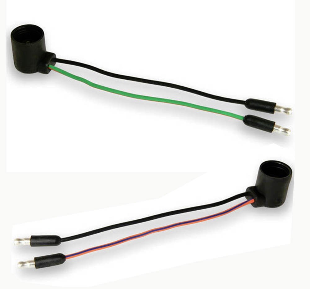 NEW! 1965 - 1966 Ford Mustang tail light Pig Tail Wire Pair Left & Right Side