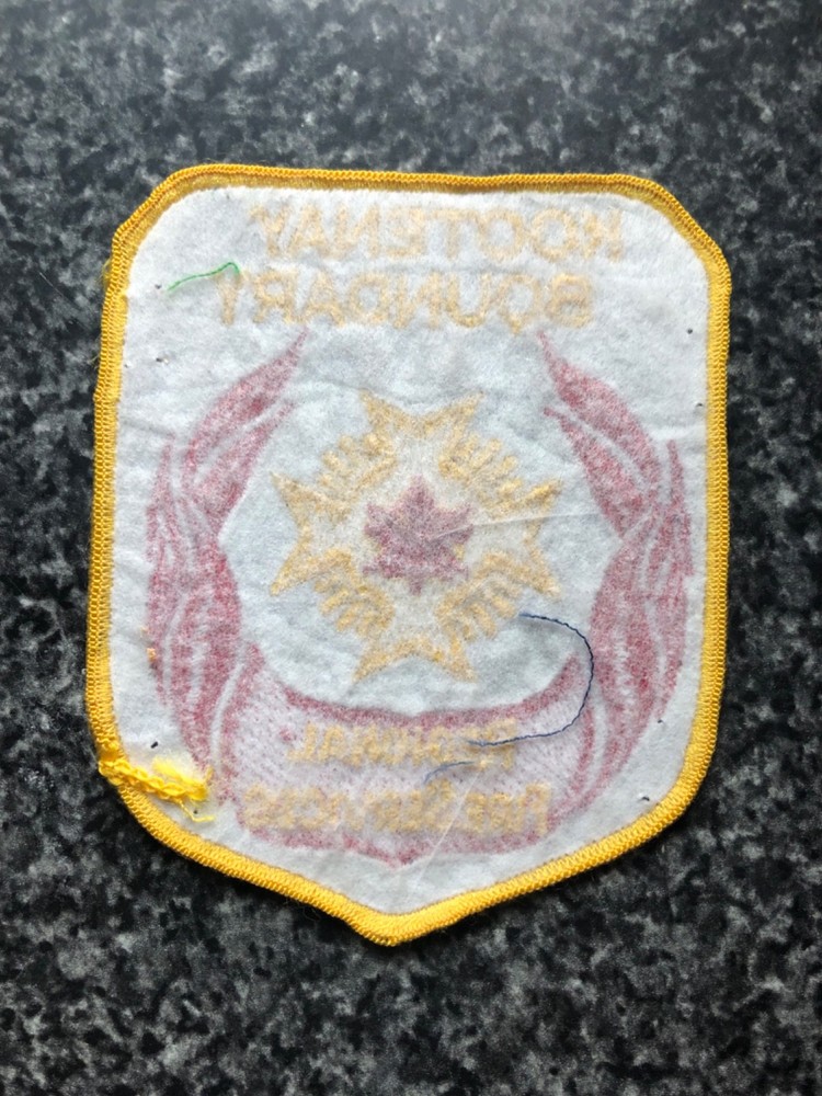 Fire Department Patch - Kootenay Boundary Regional Fire Service