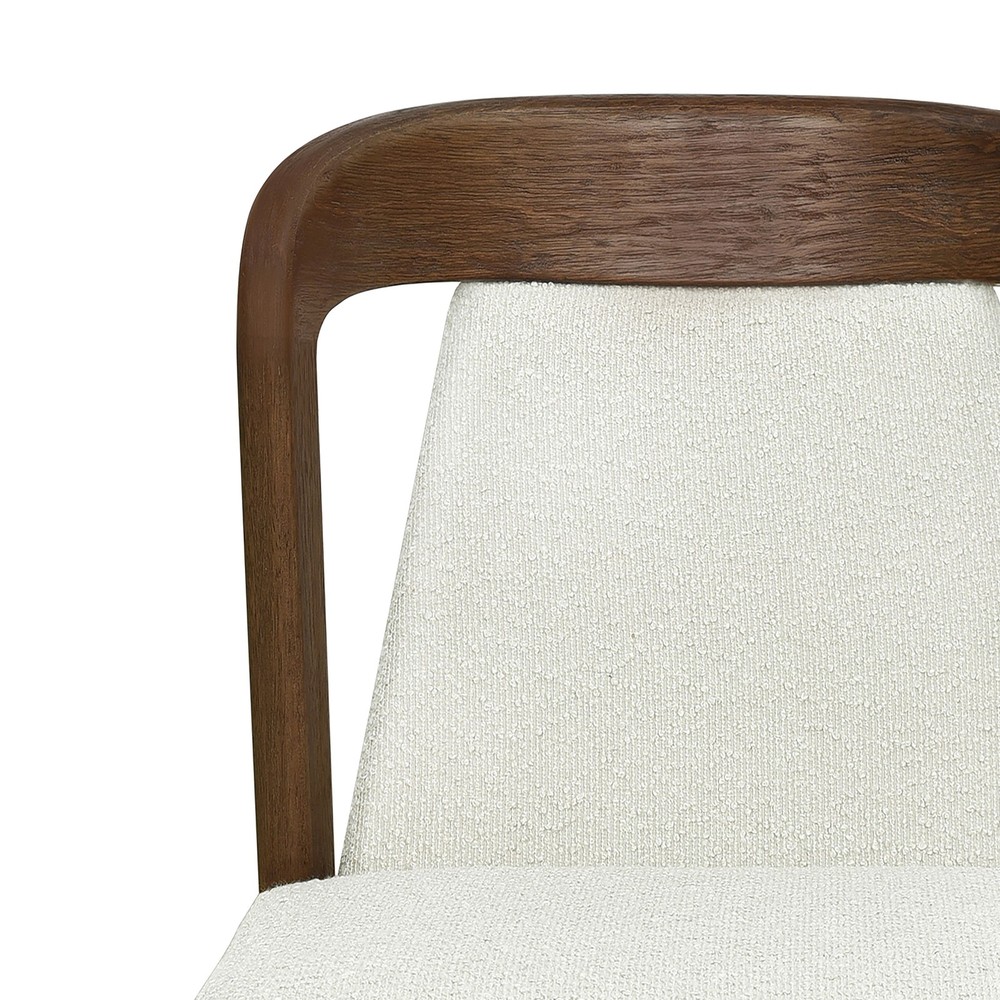 Upholstered Backrest Armless Dining Chairs