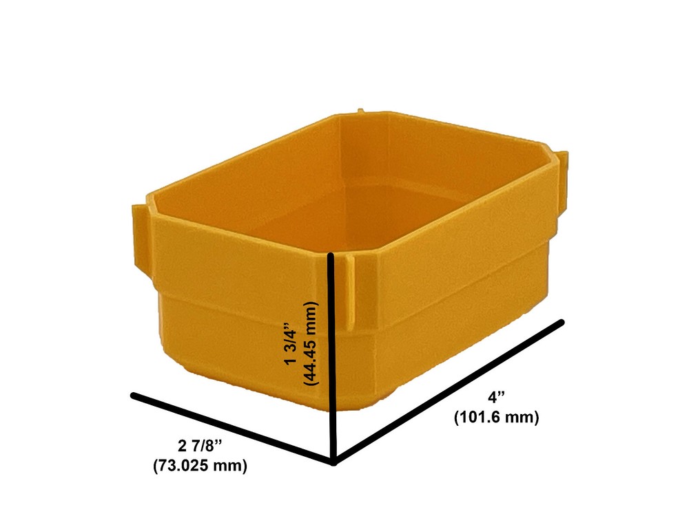 Dewalt TSTAK Single Deep Drawer Tool Organizer Box Compatible Small Cup Bin