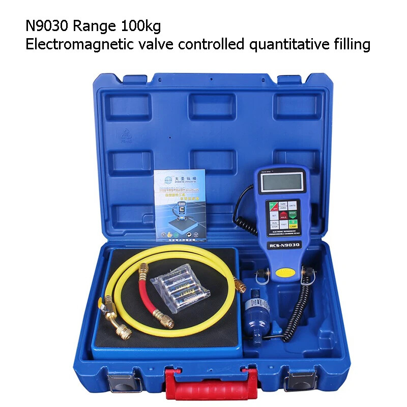 High Precision Refrigerant Counting Portable Refrigerant Fluoridation Scale