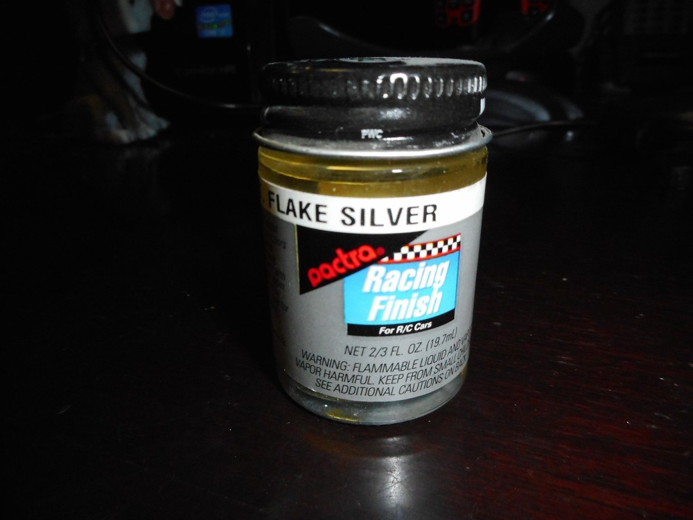 Pactra Racing Finish - Metal Flake Silver