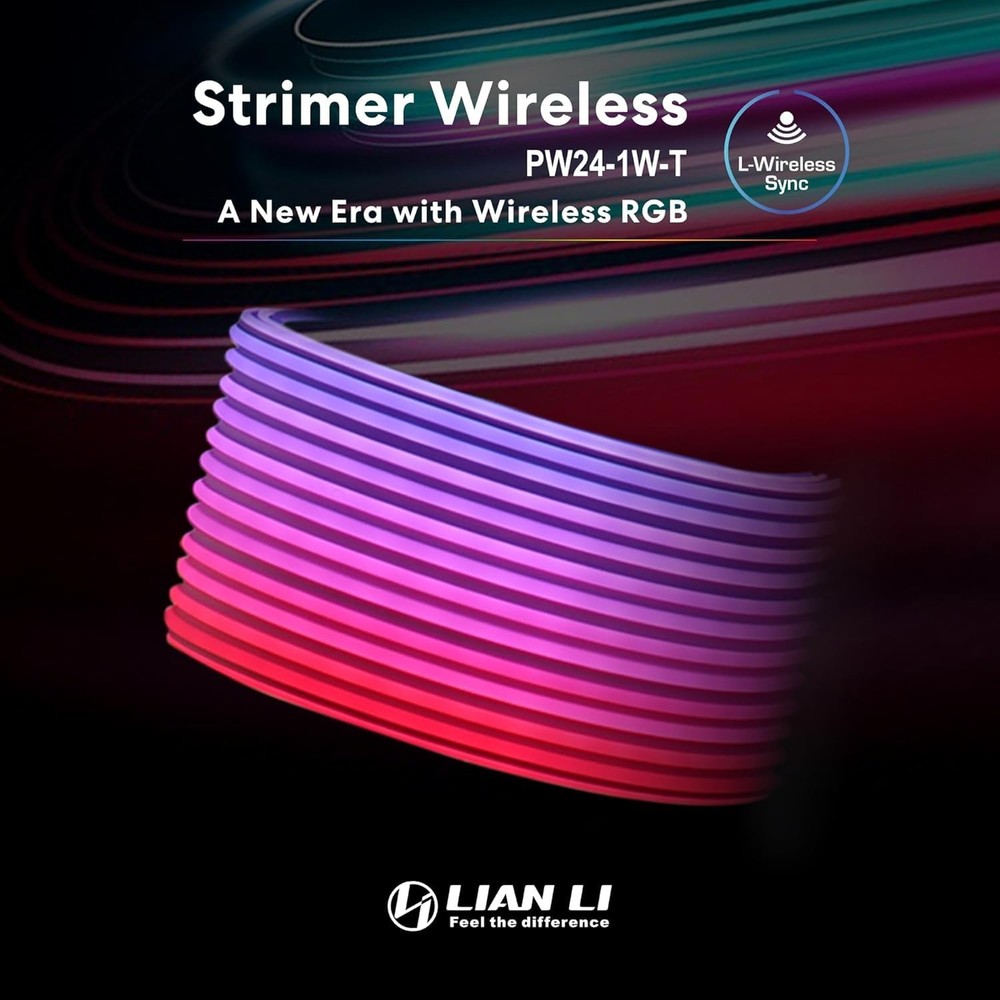 Lian Li Strimer Wireless 24 Pin 24 pins (Controller Included), Multicolor