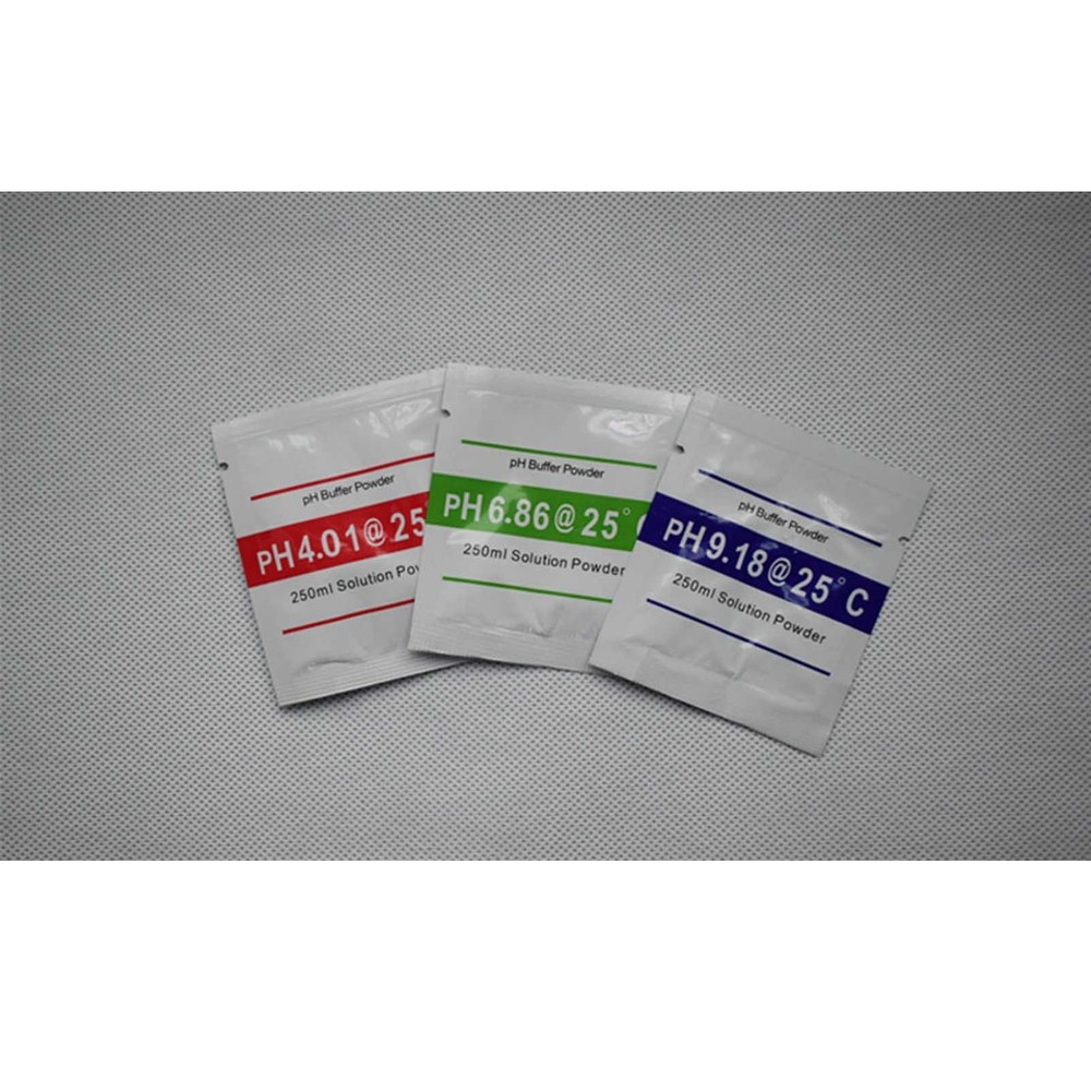 15 Pack pH Buffer Powder Calibration Solution 4.01 6.86 9.18 for Meter Tester 11