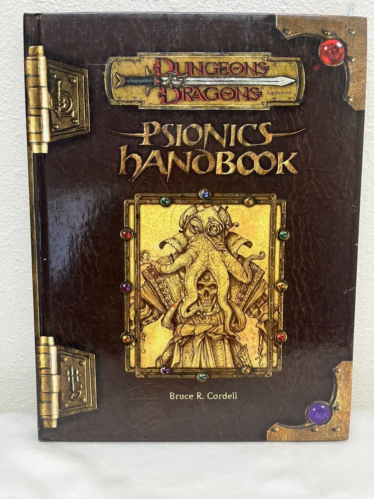 Dungeons and Dragons 3e Psionic Handbook Hardcover