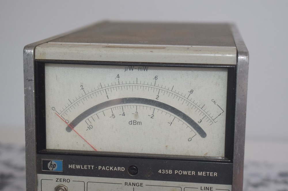 HP 435B Power Meter Hewlett Packard – Tested Powers On