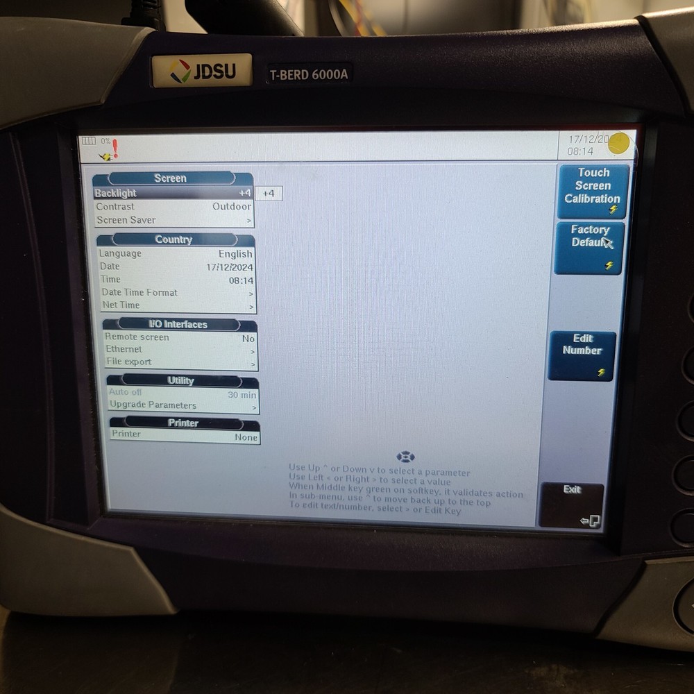 JDSU T-BERD 6000A W/ MSAM C0404 Module