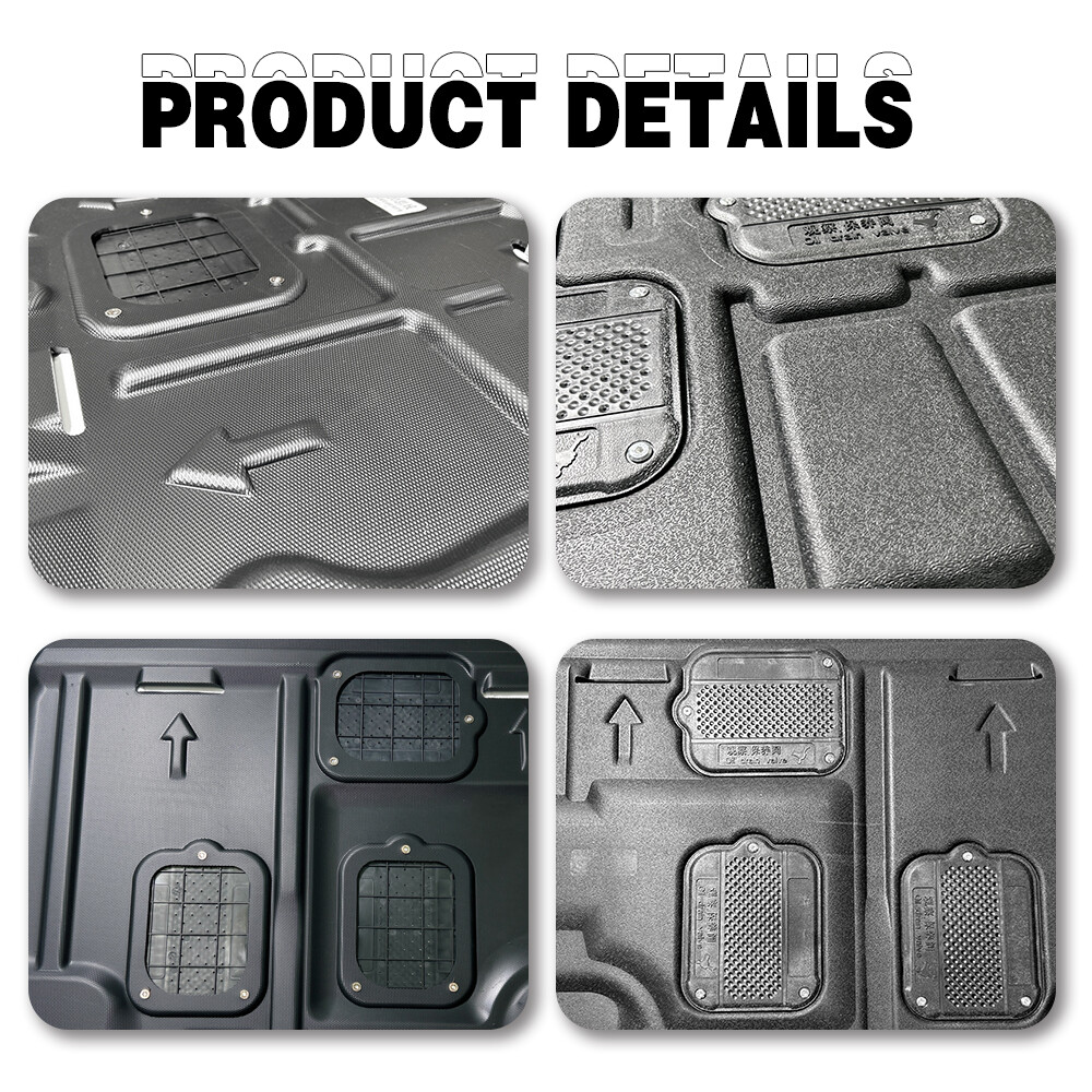 Engine Splash Shield For Ford Edge 2015-2023 Auto Under Guards Mudguards Black