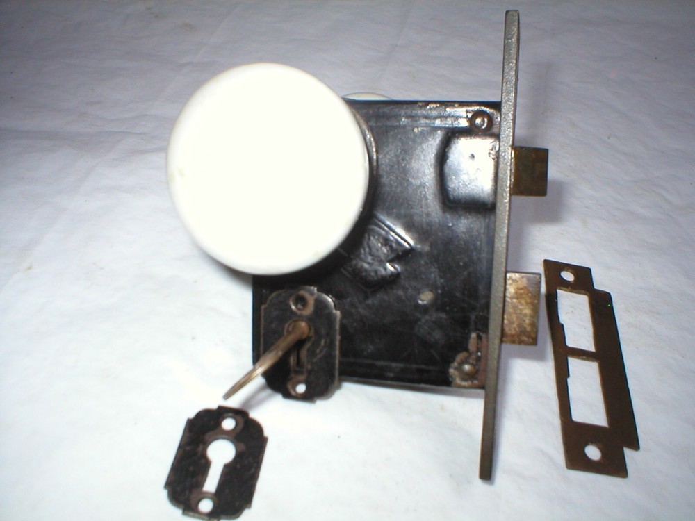 Antique Victorian Era Door Hardware