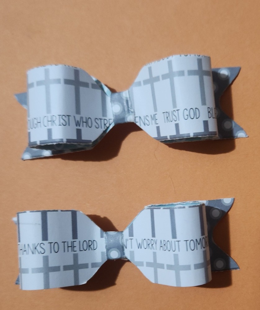 3 1/2 Inch Paper Bow