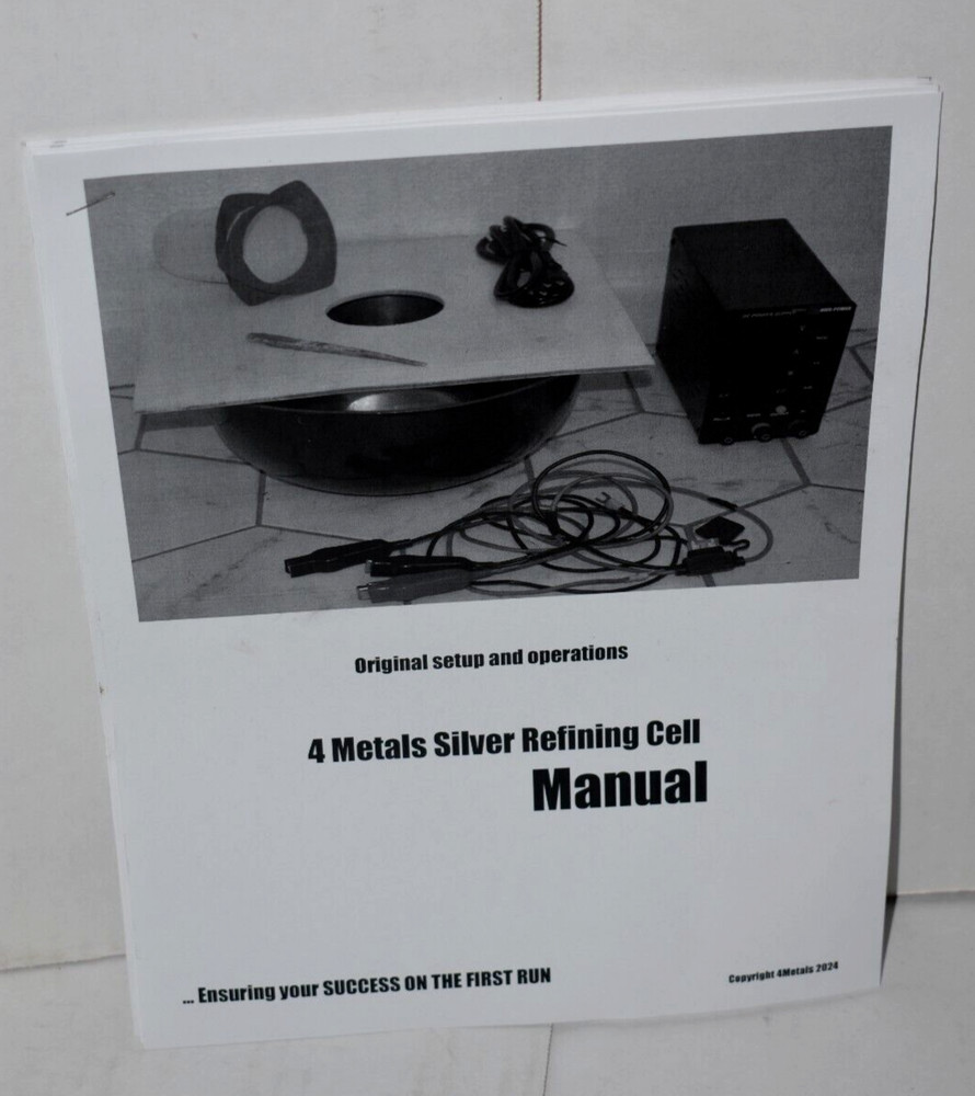 NEW V2.0 PROFESSIONAL SILVER CELL electrolytic make scrap pure MONEY MAKING TOOL