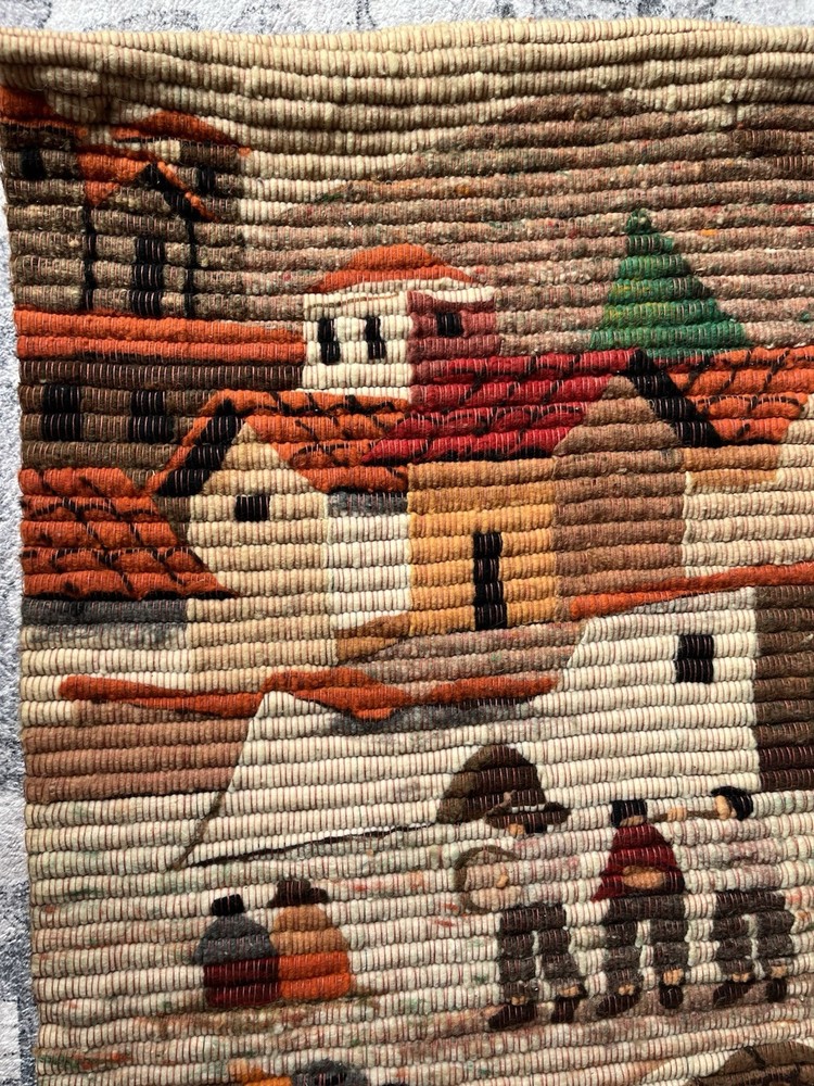 Peruvian Peru Wool Tapestry Hand Woven ART Collection Wall Hanging