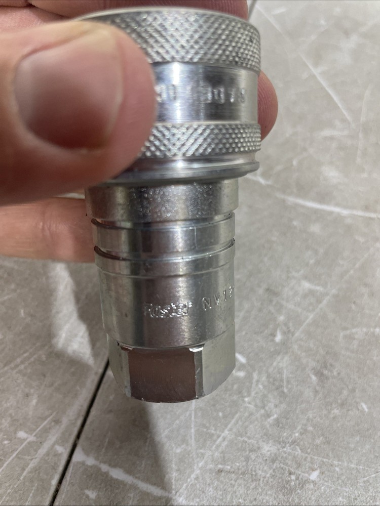 faster nv12-12saefj-25co quick connect coupler