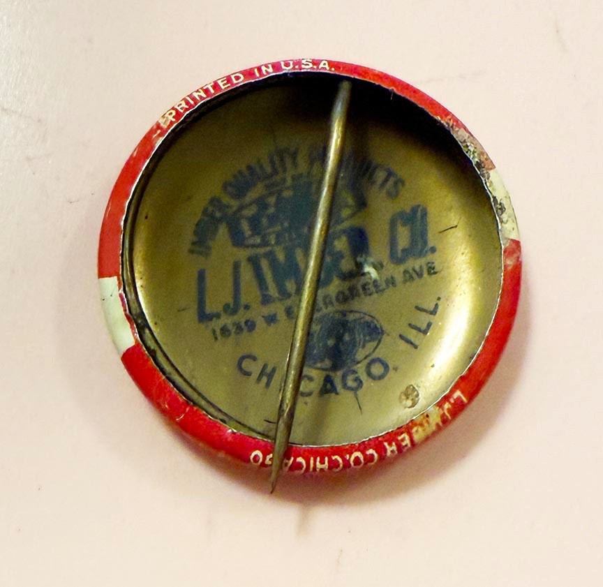 Vintage 1963 Studebaker Automobile Car Pin Back Really Rolling 1"