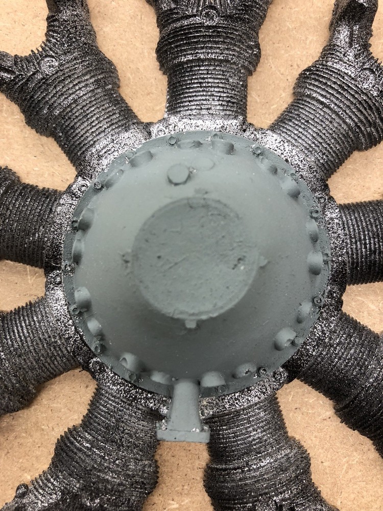 Dummy R/C 9 Cylinder Radial Engine(Read Description)
