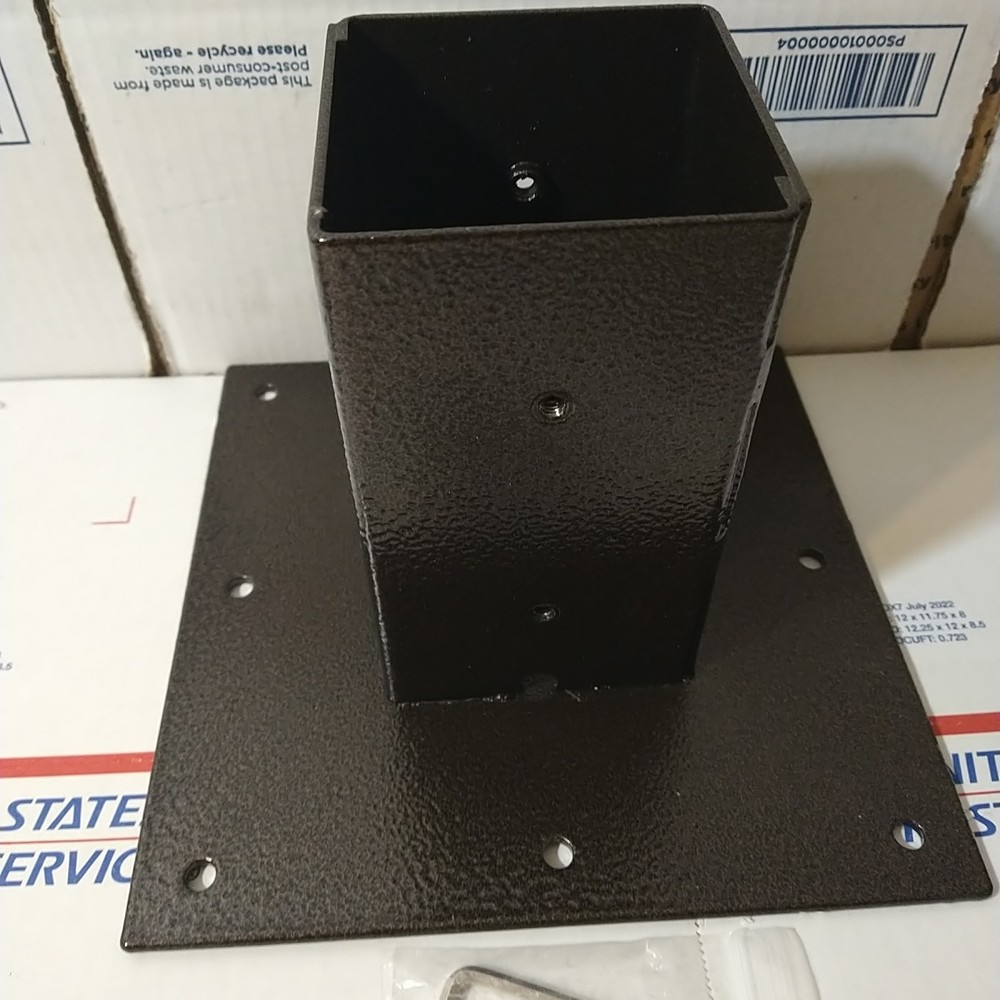 Mail Boss, Bronze 7158 Surface Mount Base Plate