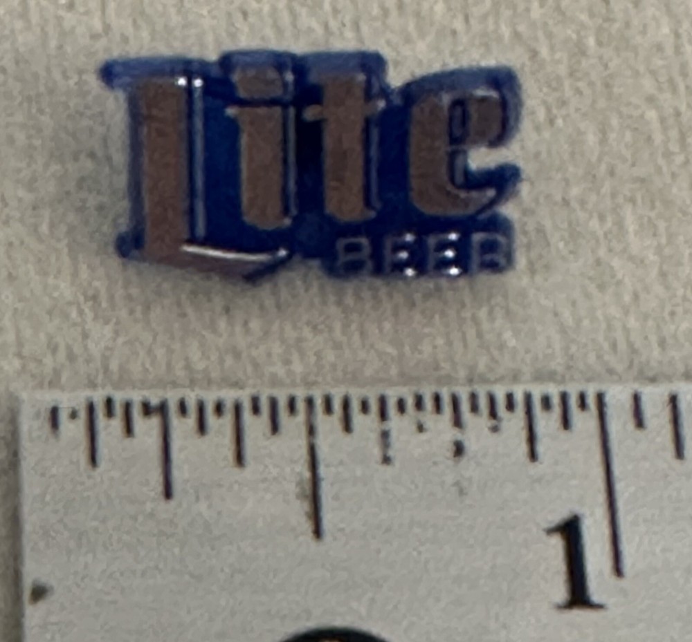 LITE Beer Plastic Lapel Hat Pin [R]
