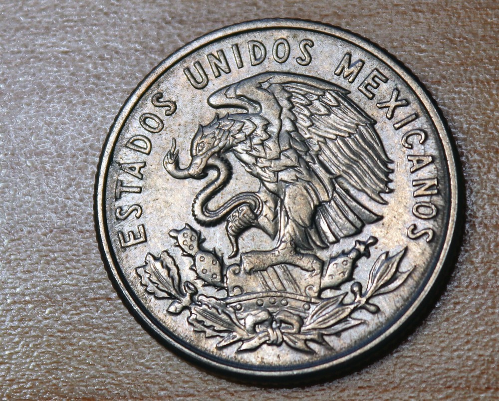 1964 Mexico 25 Centavos