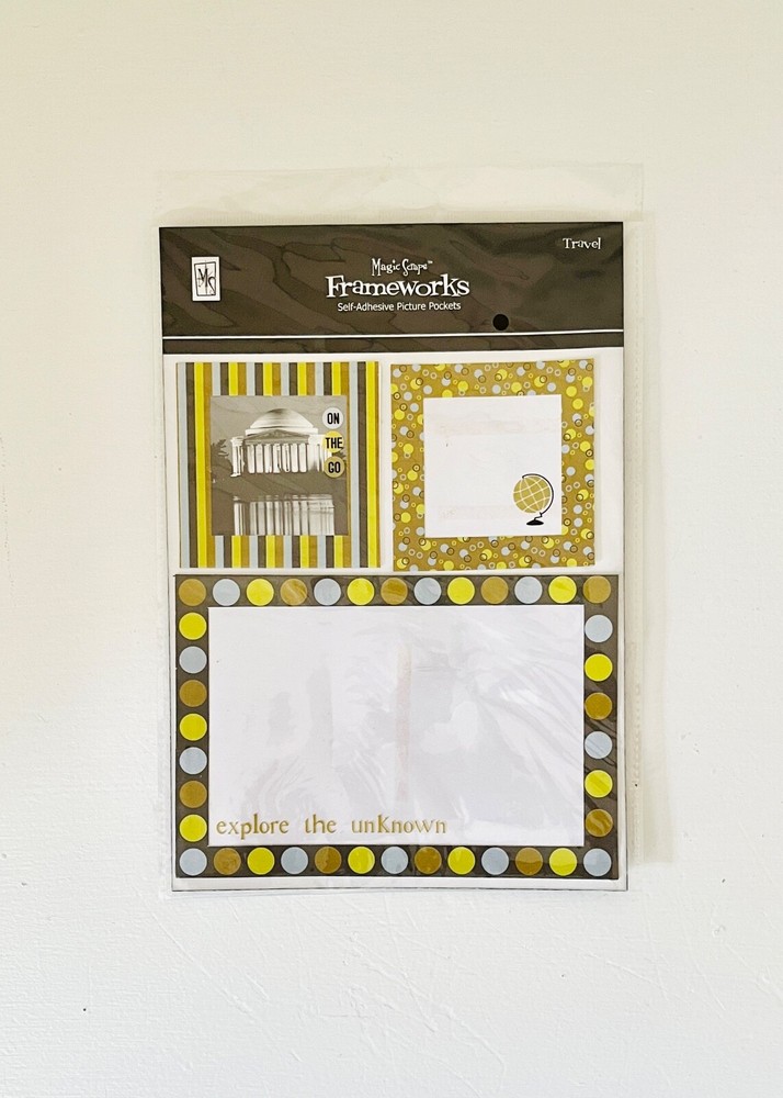 Magic Scraps Frameworks Self-Adhesive Picture Pockets