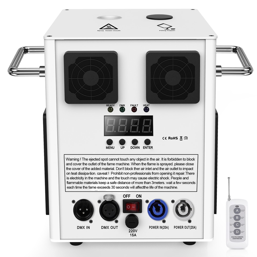 700W Cold Spark Machine Stage Effect DMX Firework Control DJ Event Party Wedding