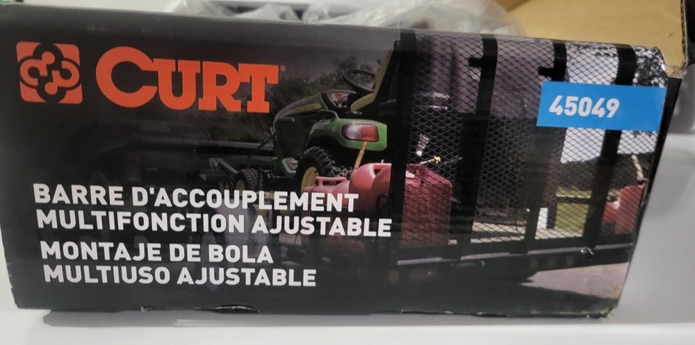 Curt Adjustable Multipurpose Ball Mount #45049