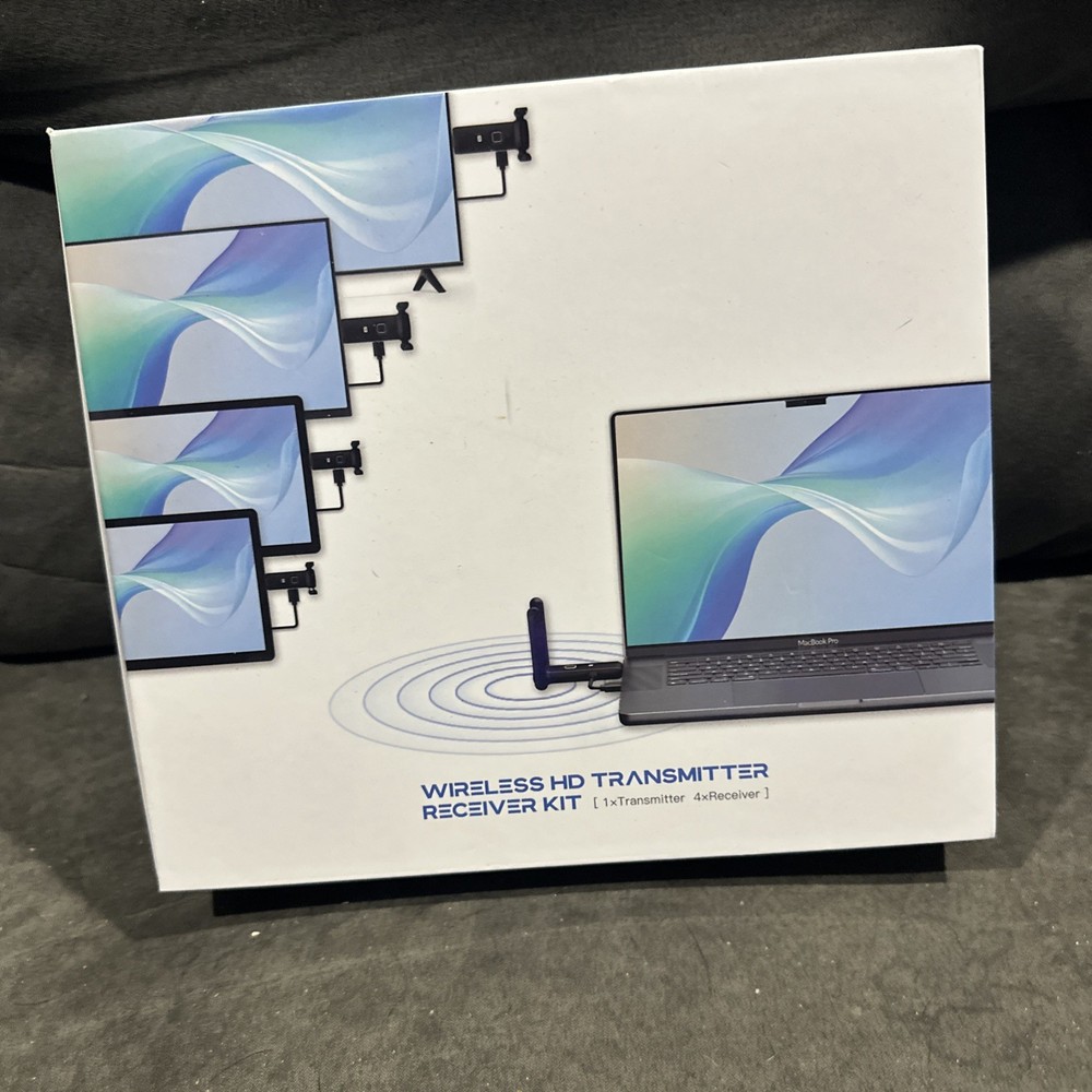 Wireless HDMI 4 Receiver and Transmitter USB-C Extender Kit