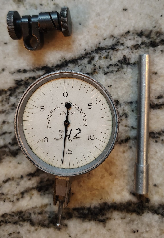 🗽FEDERAL TEST MASTER  INDICATOR MACHINIST/ TOOLMAKER