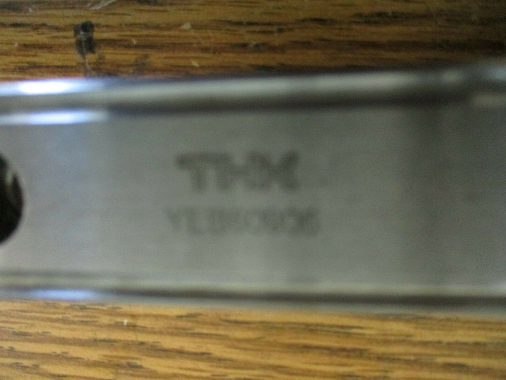 THK Linear Rail with Two THK SSR25 Linear Tables. 20½"