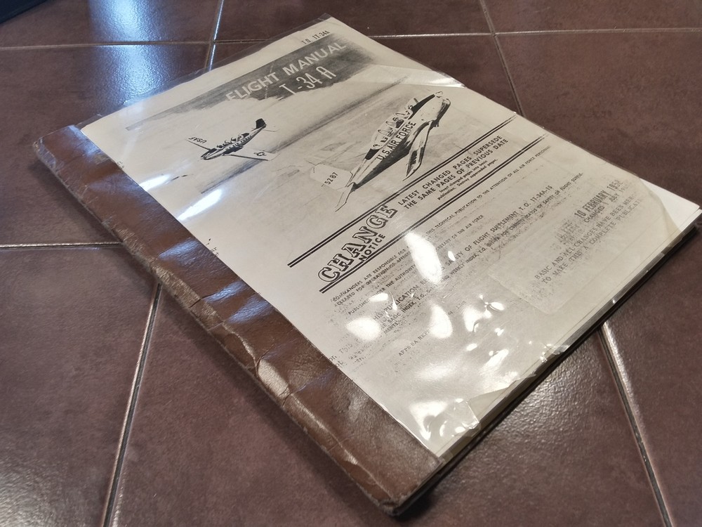 Beechcraft T-34A Mentor Flight Manual
