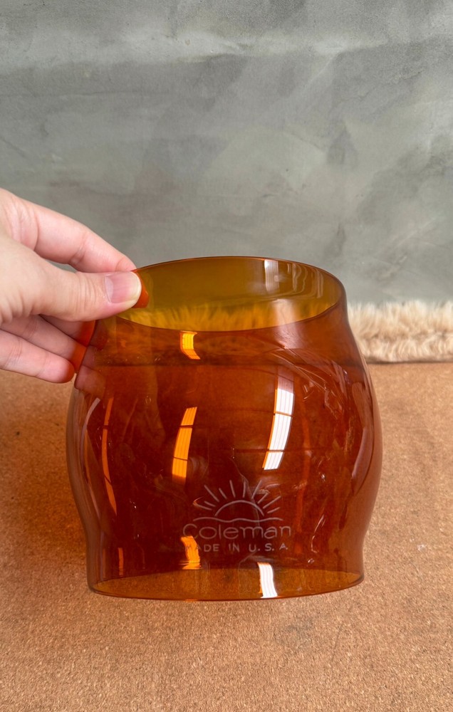 Coleman 236 237 238 290 295 lantern Amber globe borosilicate Replacement