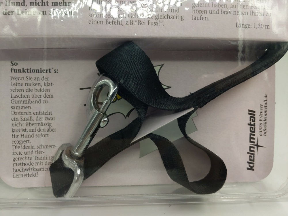 Clap Dog Training Leash - Brand New