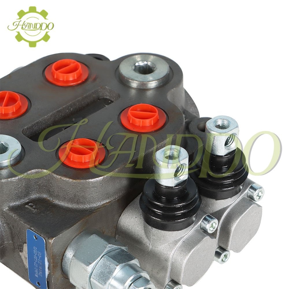 25GPM Hydraulic Directional Control Valve Tractor BSPP 2 Spool + Conversion Plug