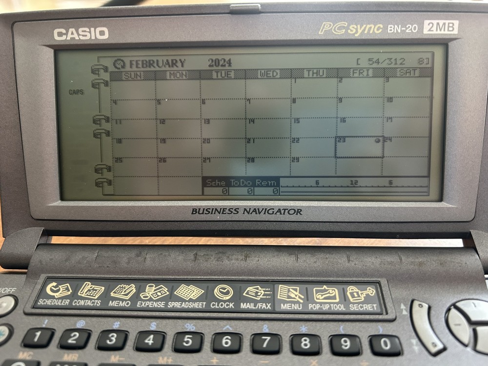 Casio Business Navigator BN-20
