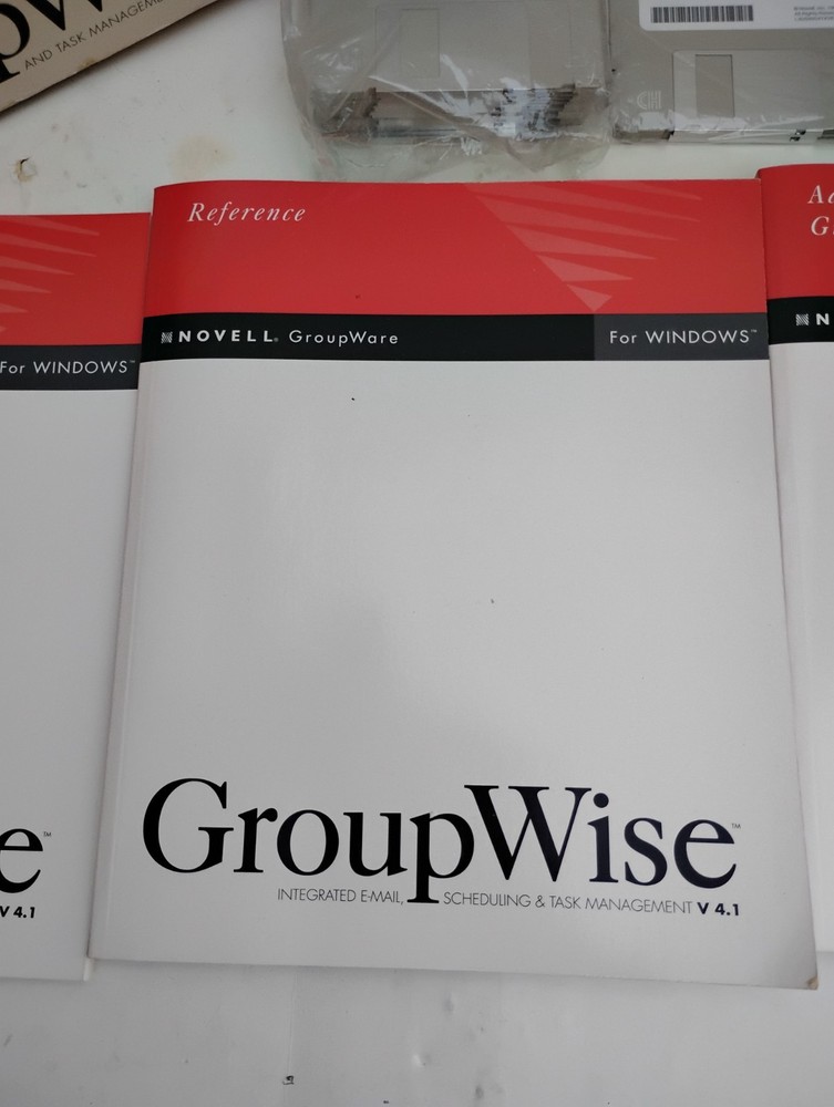 Novell GroupWise for Windows v4.1 Client/Admin Pack VTG