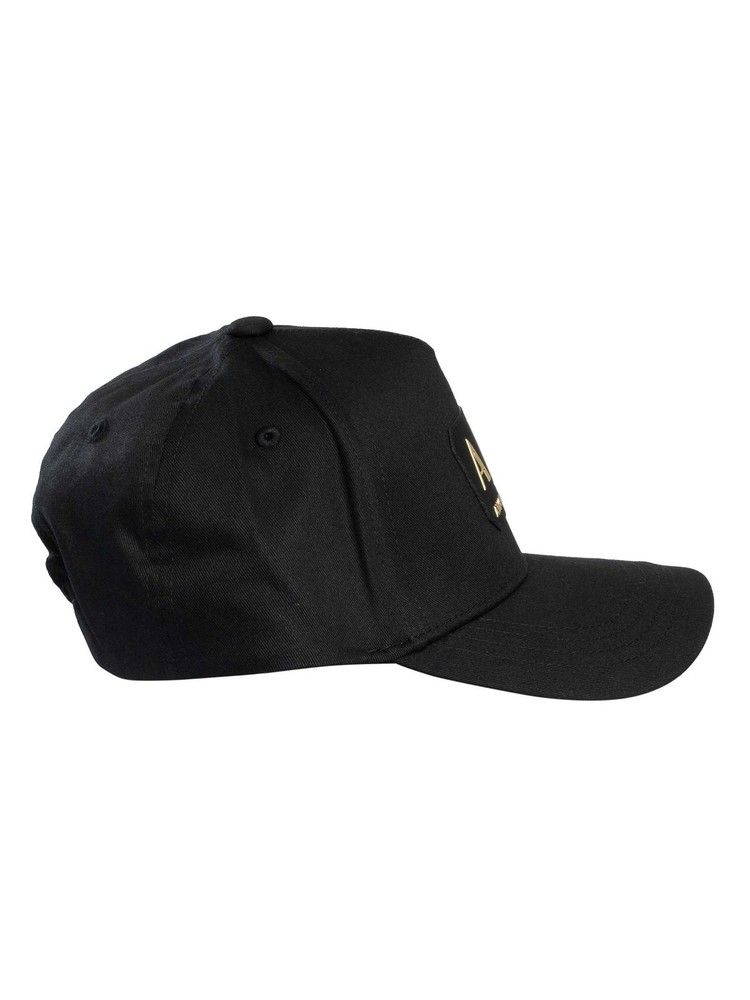 Armani Exchange Men's Box Logo Cap, Black