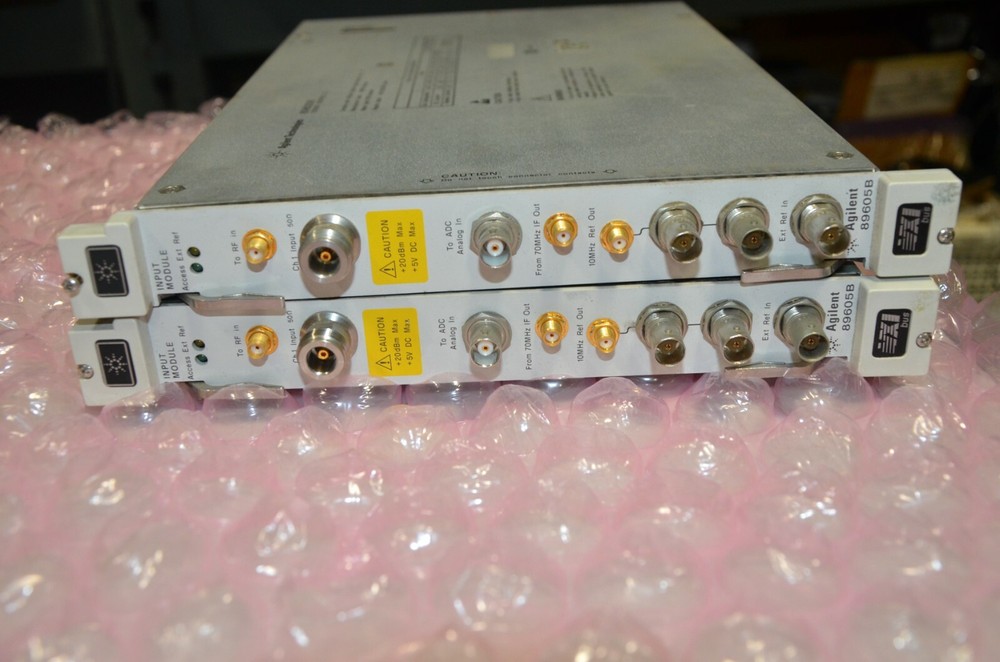 Agilent 89605B 75000 Series B VXI Input Module E8403a Mainframe