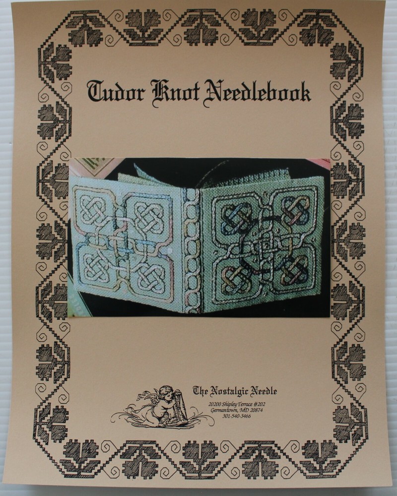 Tudor Knot Needlebook - by Nostalgic Needle