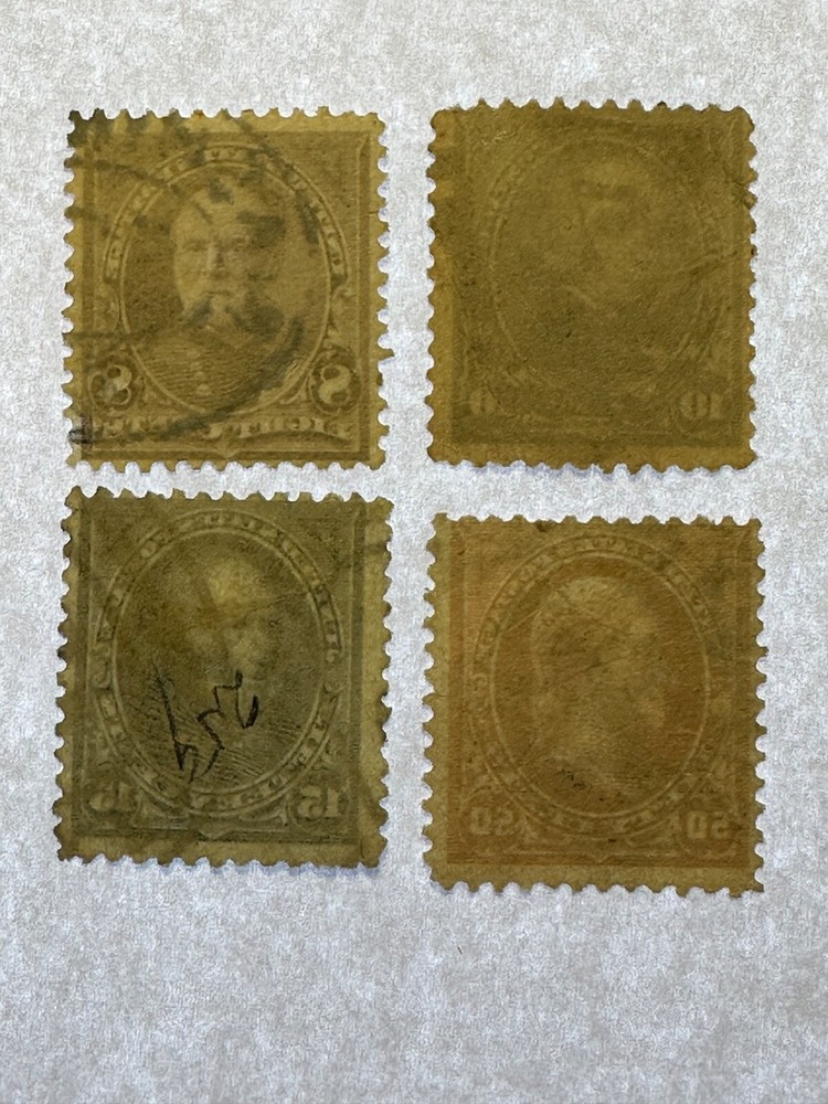 Scott # 257 - 260 2024 Scott Catalogue Value $ 245.00