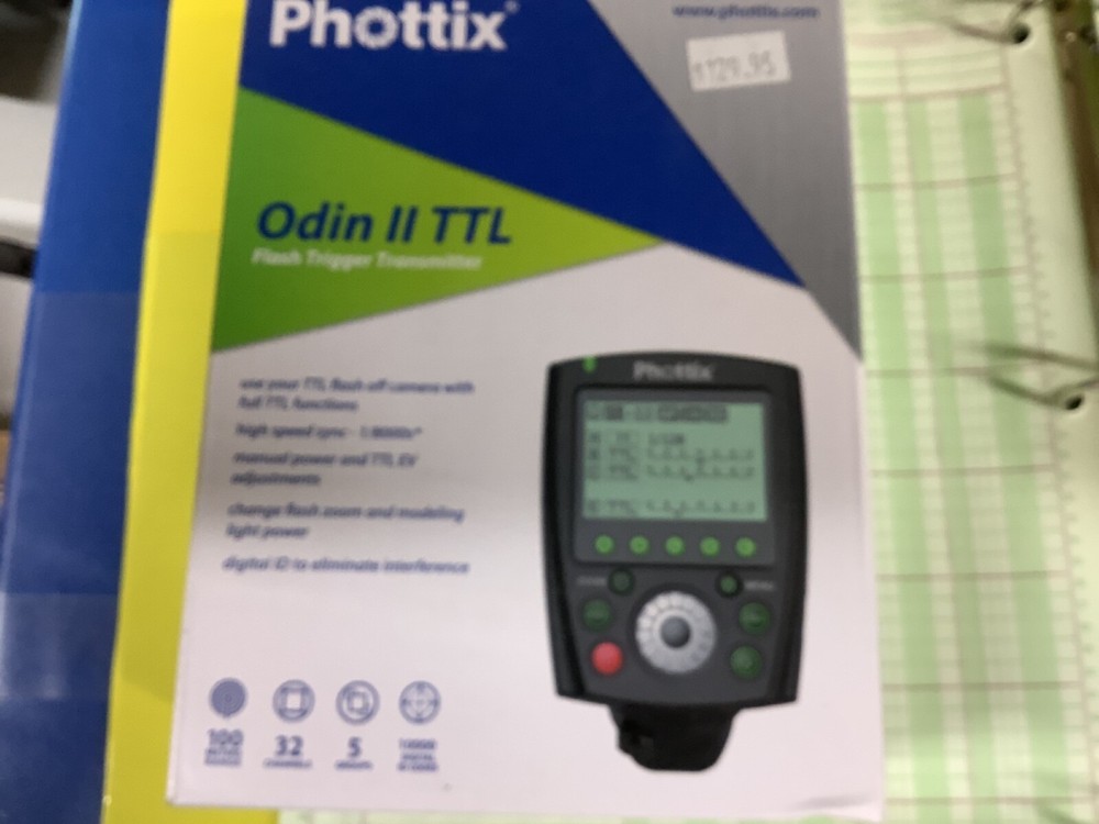 Phottix Odin II TCU TTL Flash Trigger Transmitter for Nikon New