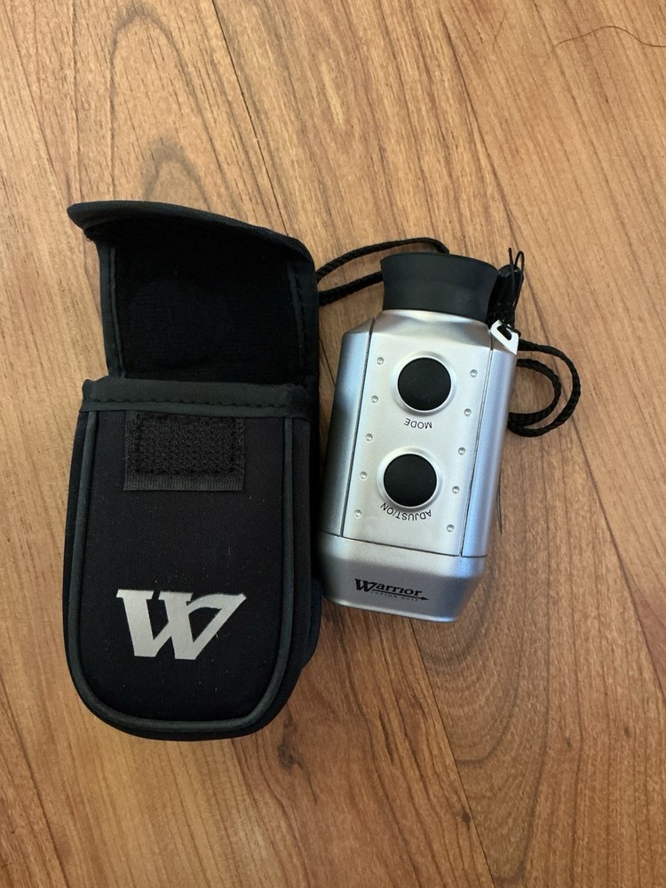 Warrior Custom Golf Digital 7x Golf Scope, Ruby Optics, Padded Case