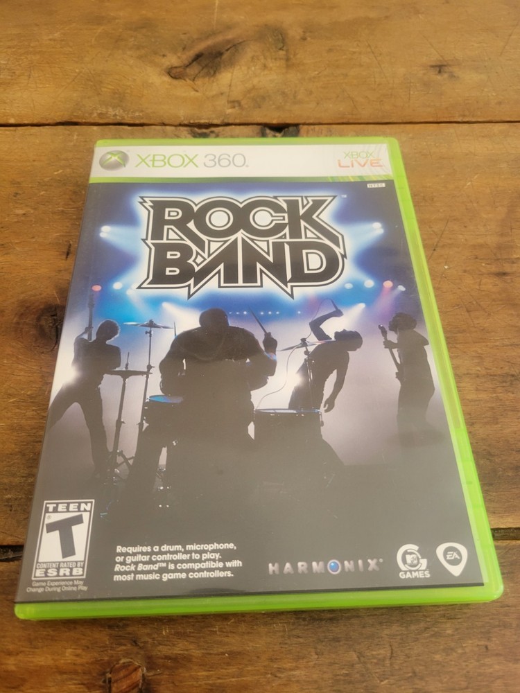 Rock Band for Xbox 360 Game COMPLETE