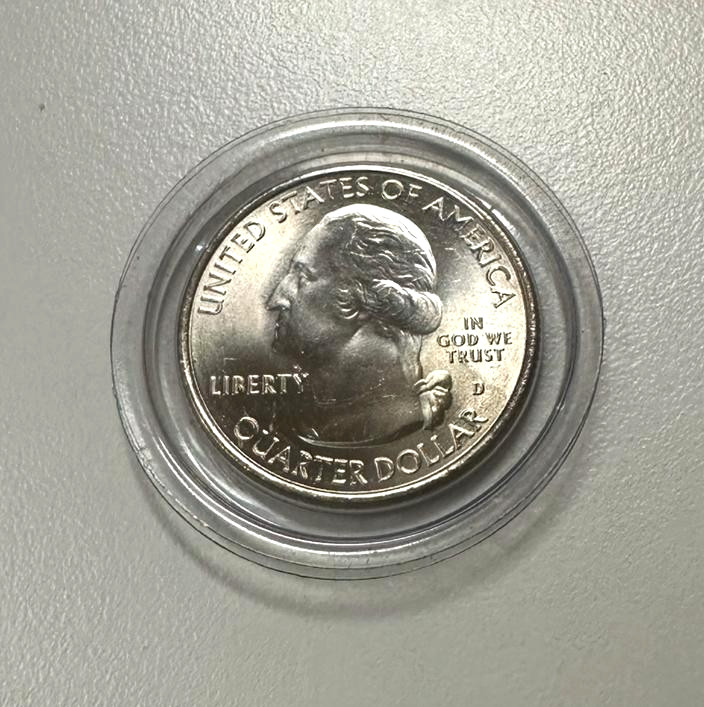 2011 Vicksburg Colorized Quarter