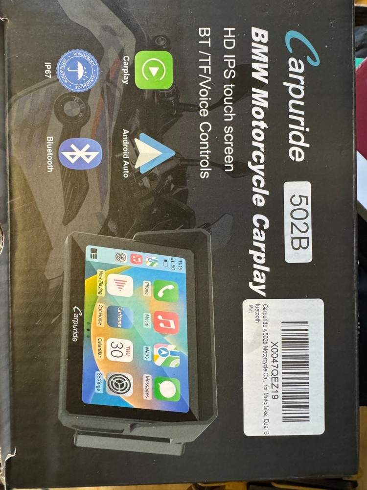 BMW Motorcycle Carplay